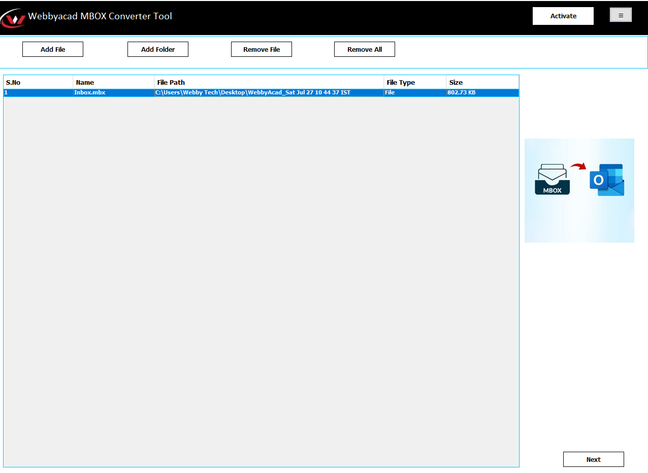 add-mbox-files-to-import-mbox-to-eml