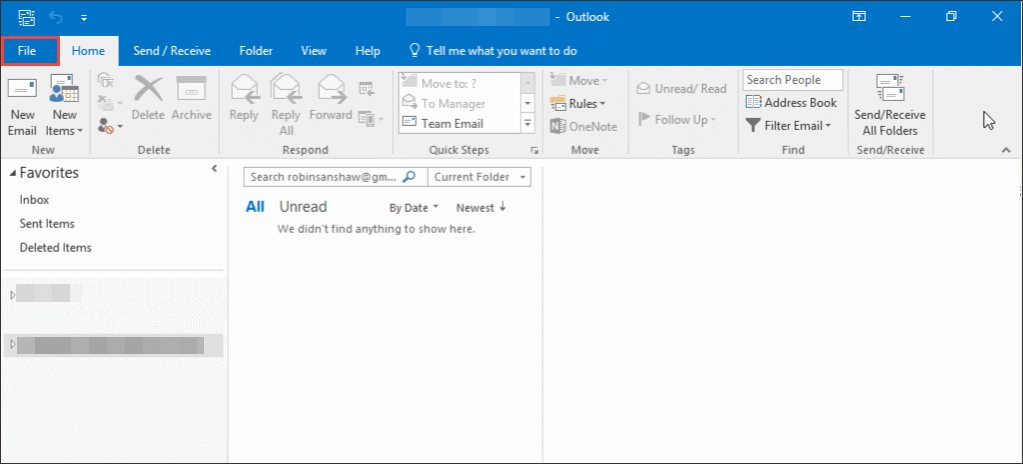 open-outlook-file-menu