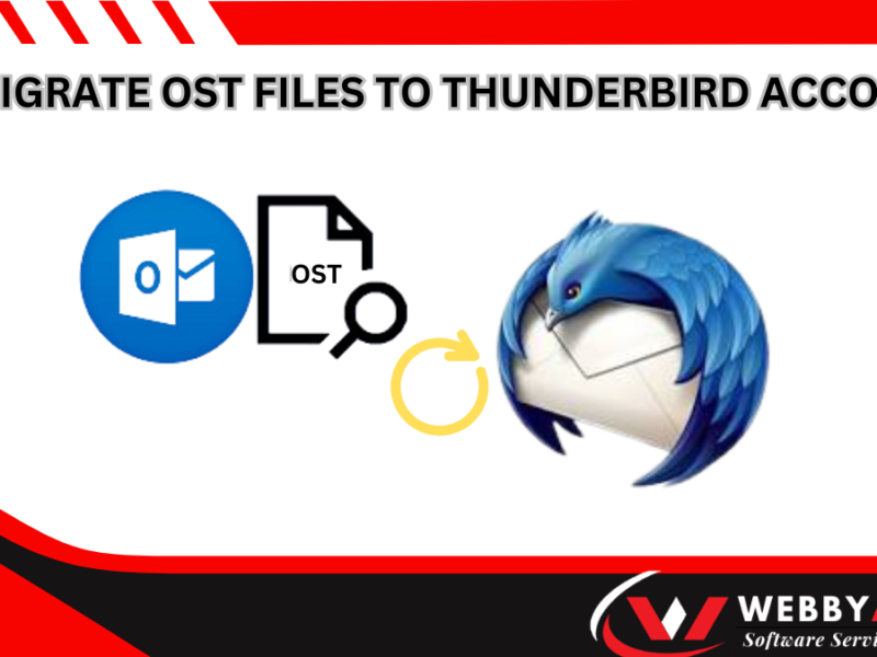 Solution to Migrate OST Files to Thunderbird Account