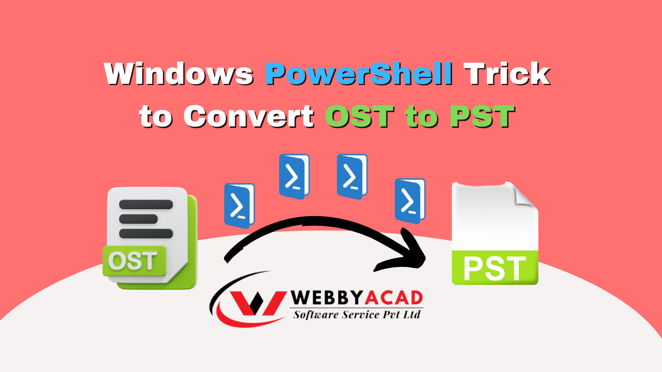 Windows PowerShell Trick to Convert OST to PST