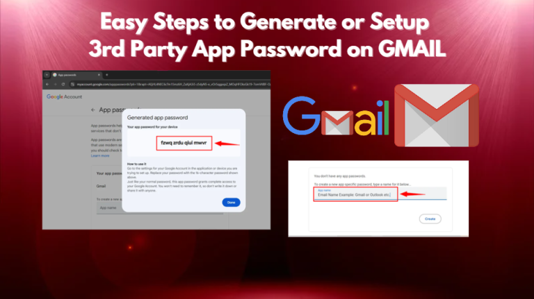 How to Generate Gmail Third-Party App Password