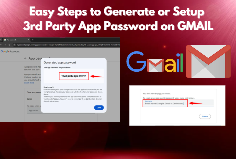 How to Generate Gmail Third-Party App Password