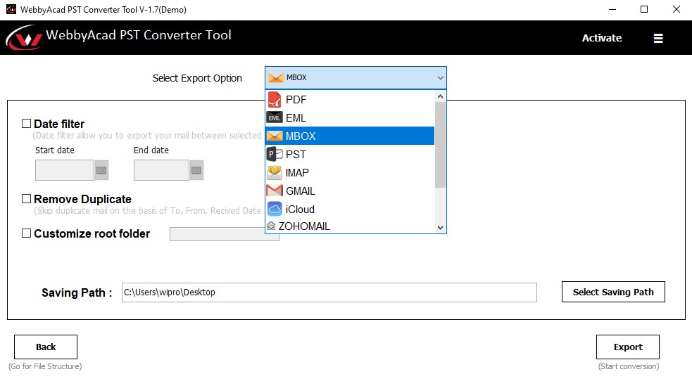 Select-MBOX-from-Export-option