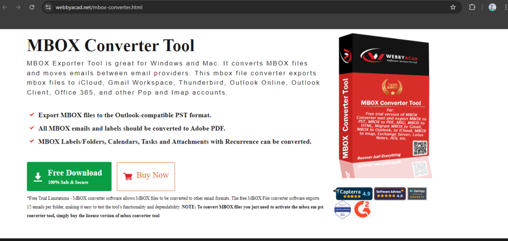 mbox-converter-tool-download-page